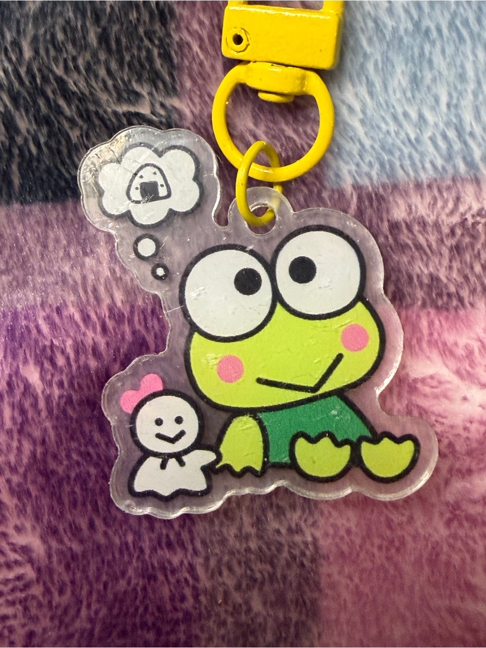 Adorable Sanrio Keroppi Backpack Charm NWT